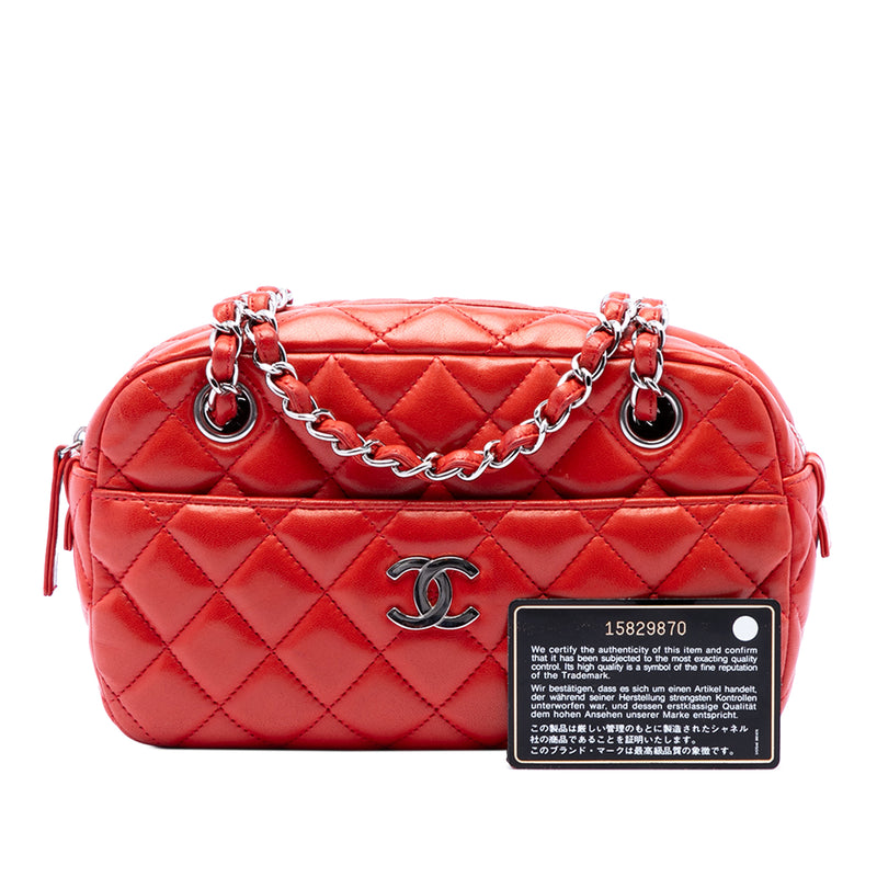 Quilted Lambskin Camera Bag - Image 7