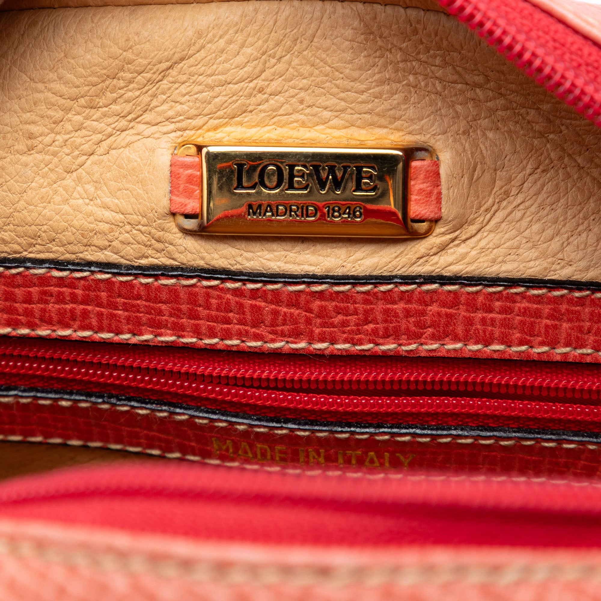 Textured Calfskin Top Handle Bag - Image 5