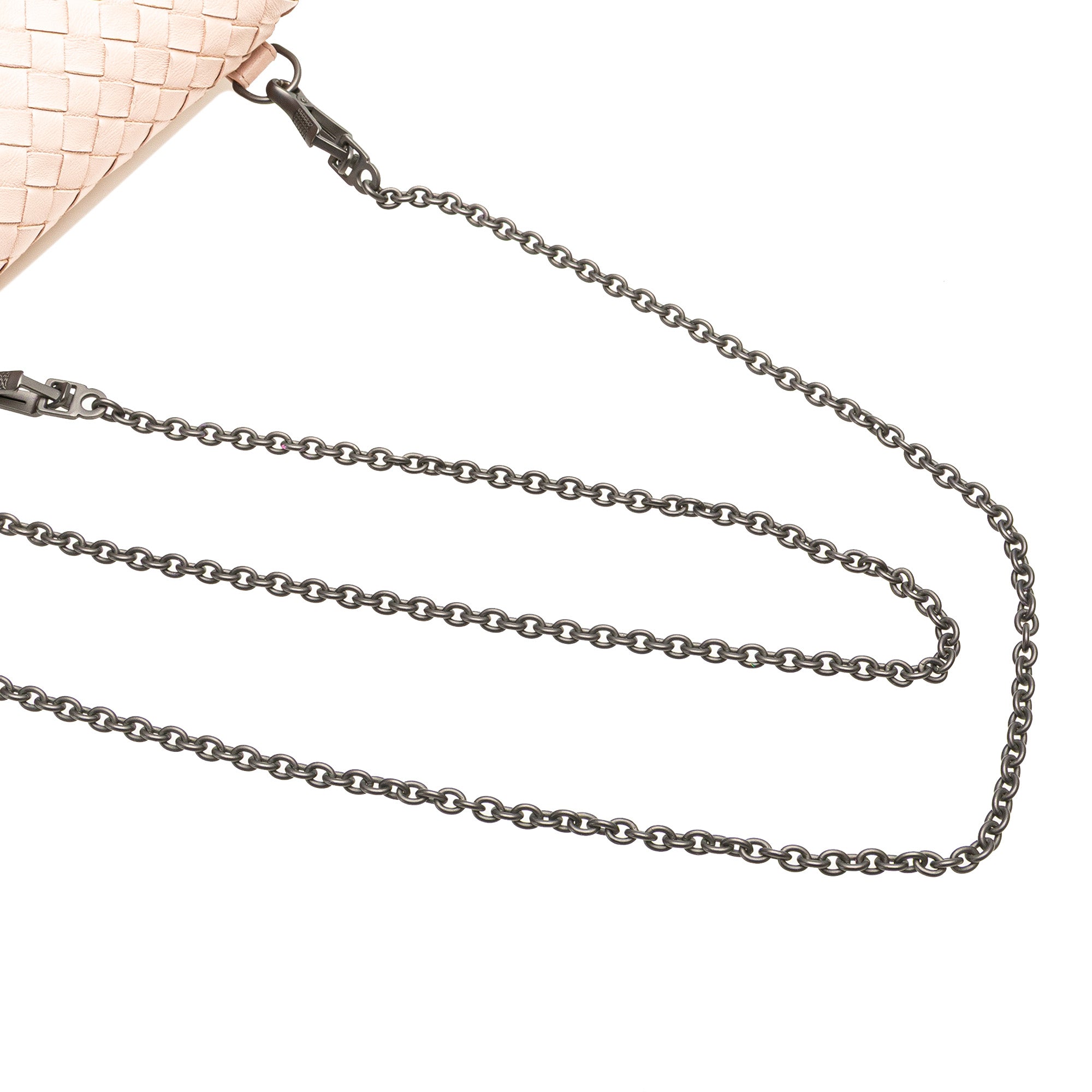Leather Intrecciato Chain Flap Crossbody - Image 11