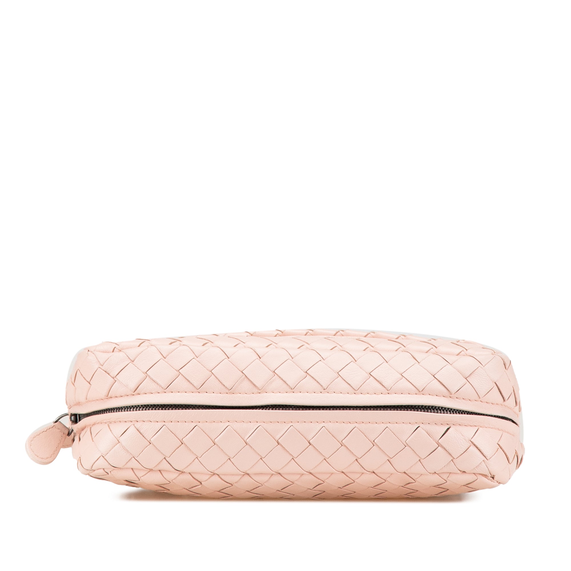 Leather Intrecciato Chain Flap Crossbody - Image 3