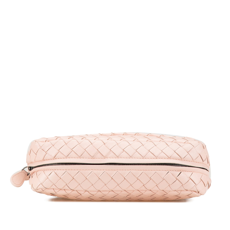 Leather Intrecciato Chain Flap Crossbody - Image 3