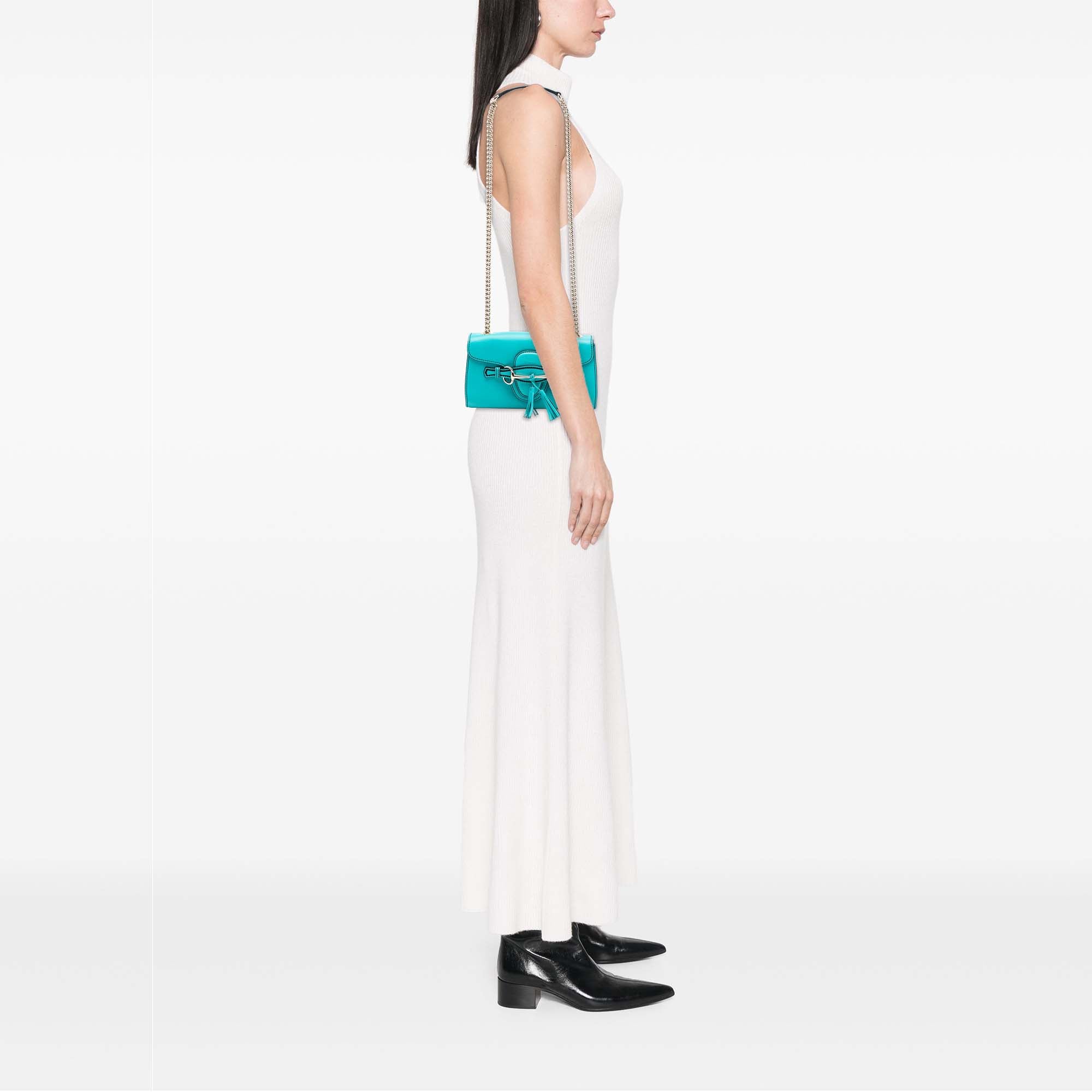 Mini Calfskin Emily Crossbody - Image 7