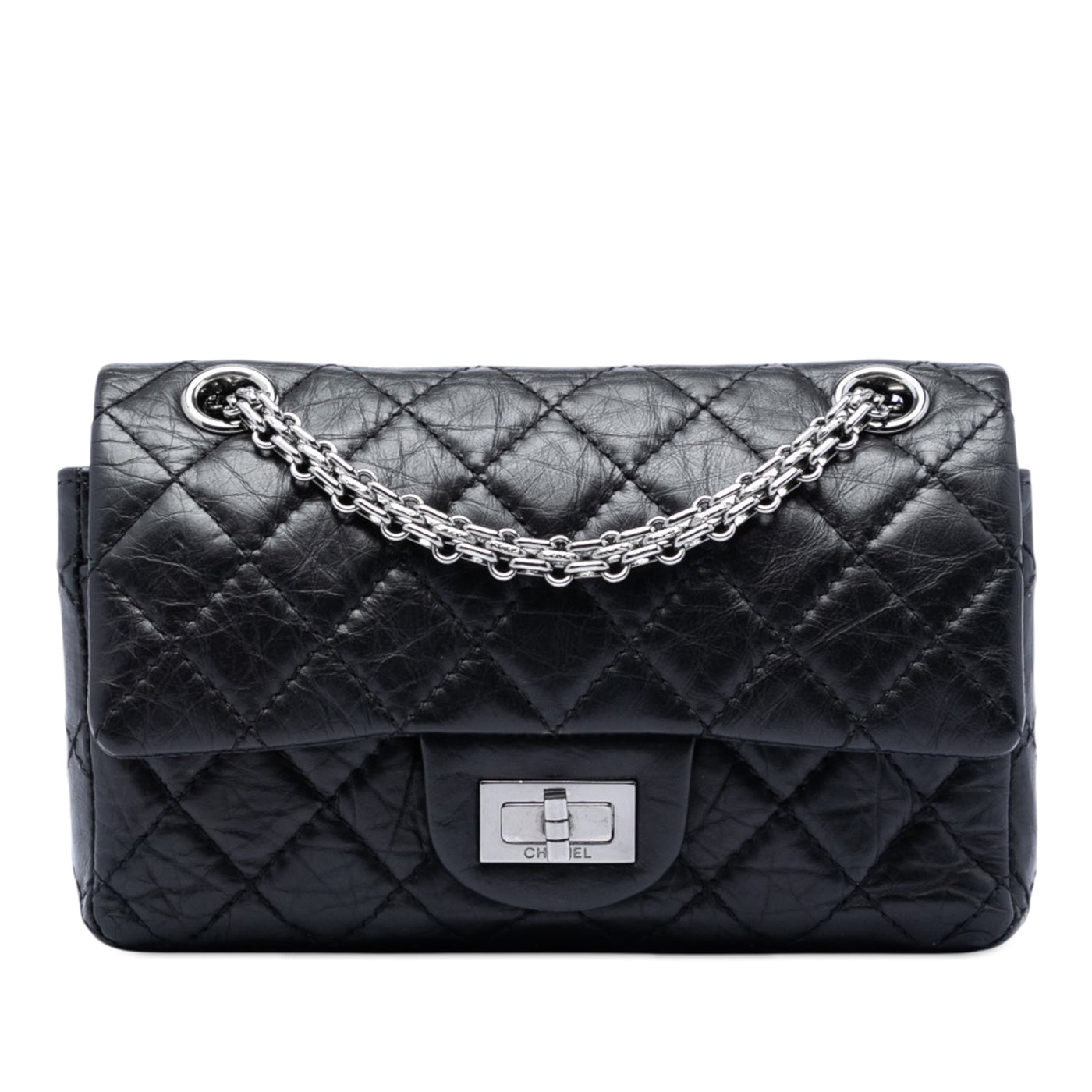 Quilted Aged Calfskin Reissue 2.55 Double Flap 224 - Image 1