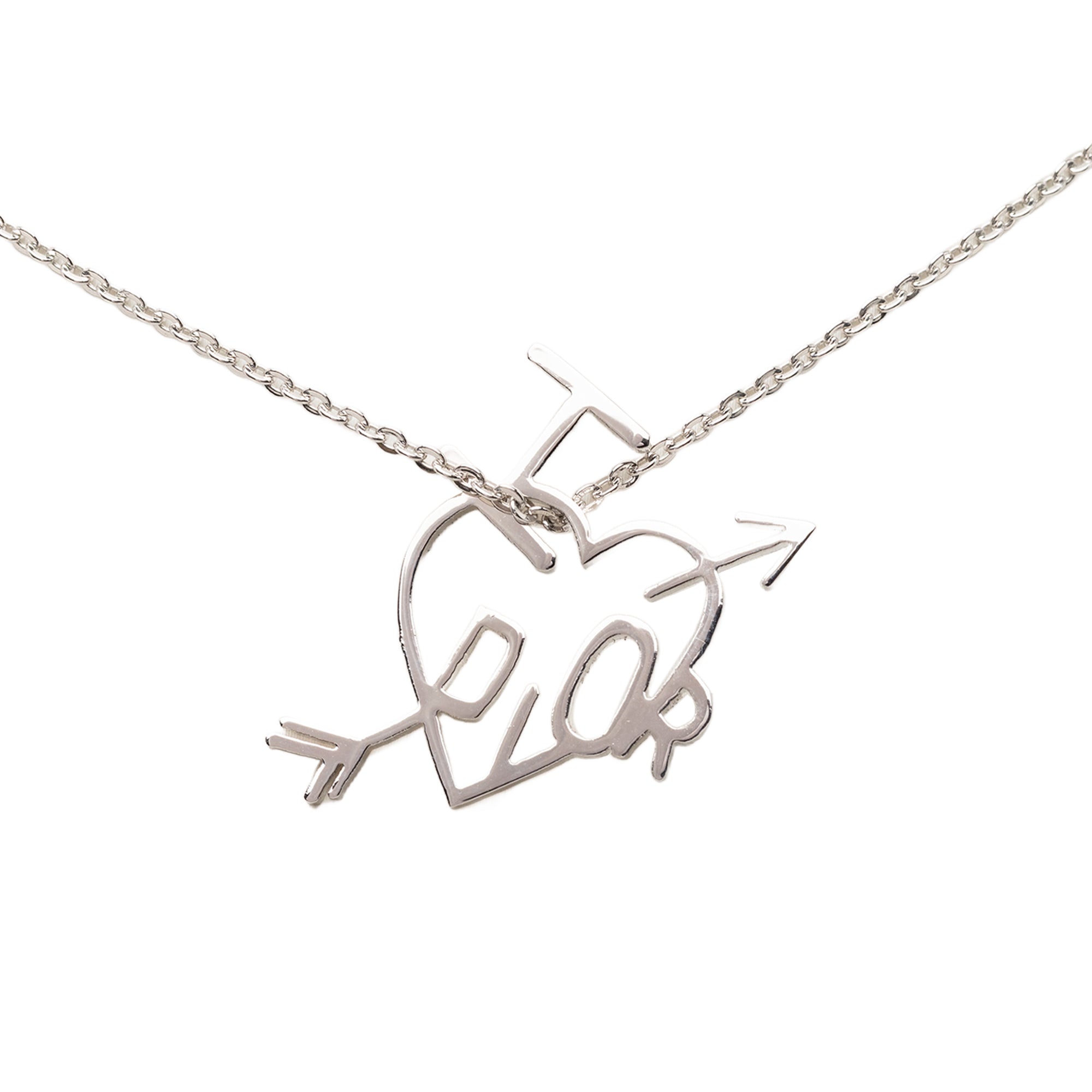 Brass I Love Dior Pendant Necklace - Image 2