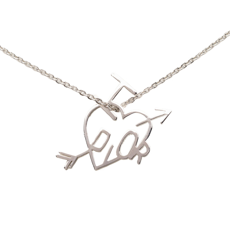 Brass I Love Dior Pendant Necklace - Image 2