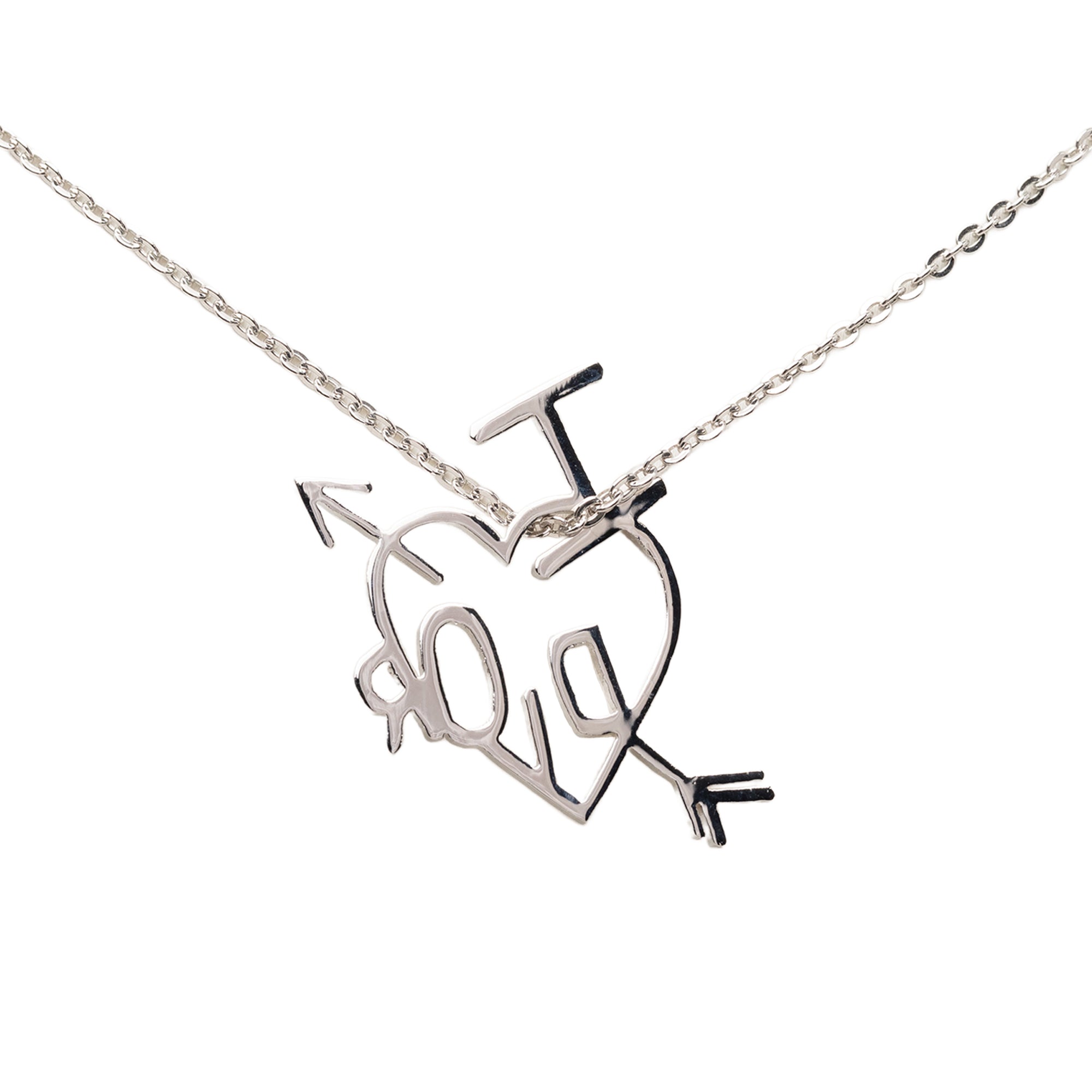 Brass I Love Dior Pendant Necklace - Image 3