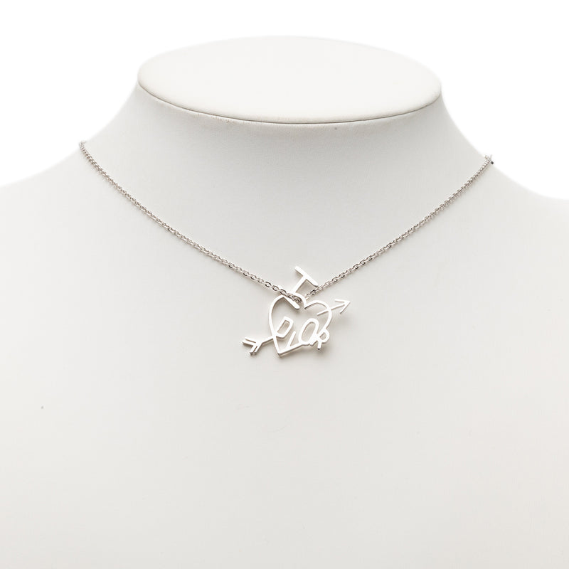 Brass I Love Dior Pendant Necklace - Image 6