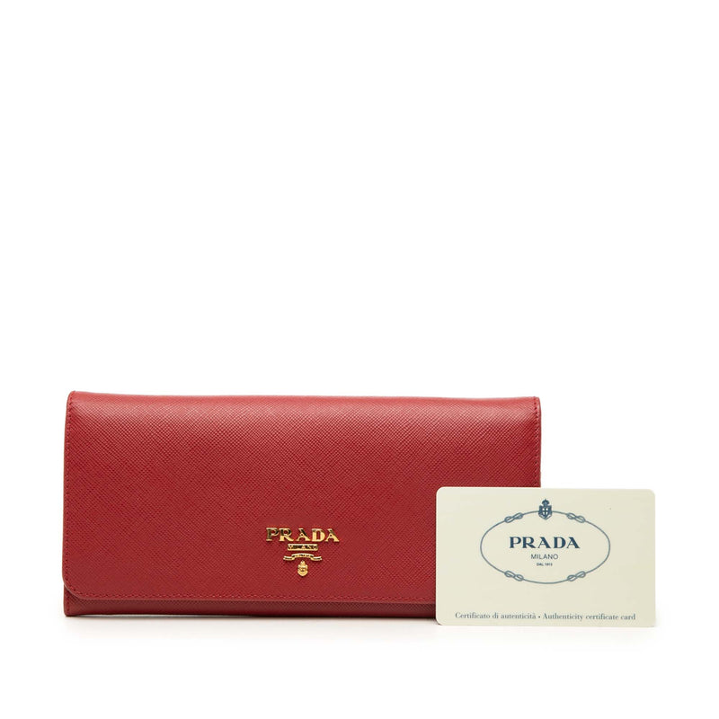Saffiano Continental Long Wallet - Image 8