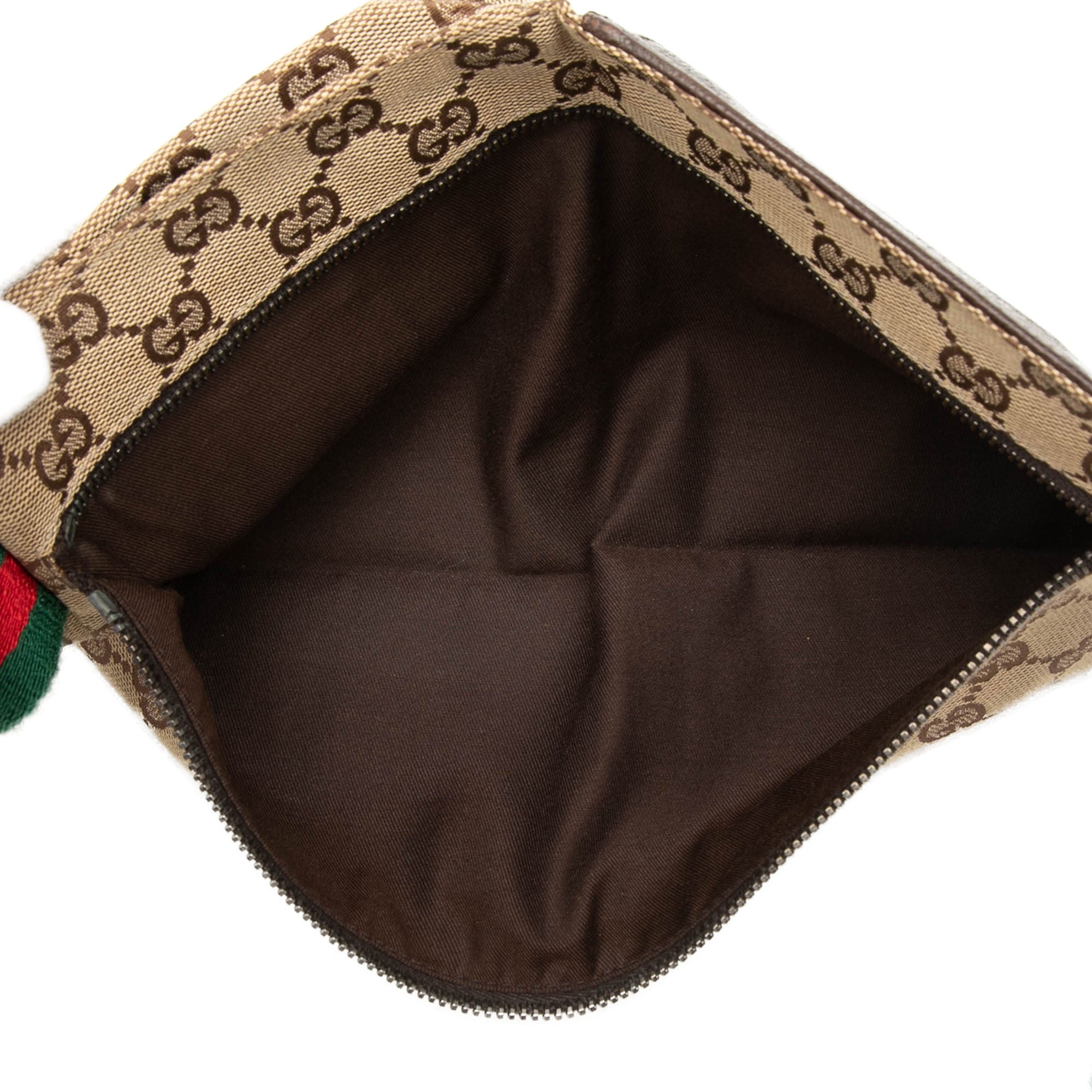 GG Canvas Web Double Pocket Belt Bag - Image 4