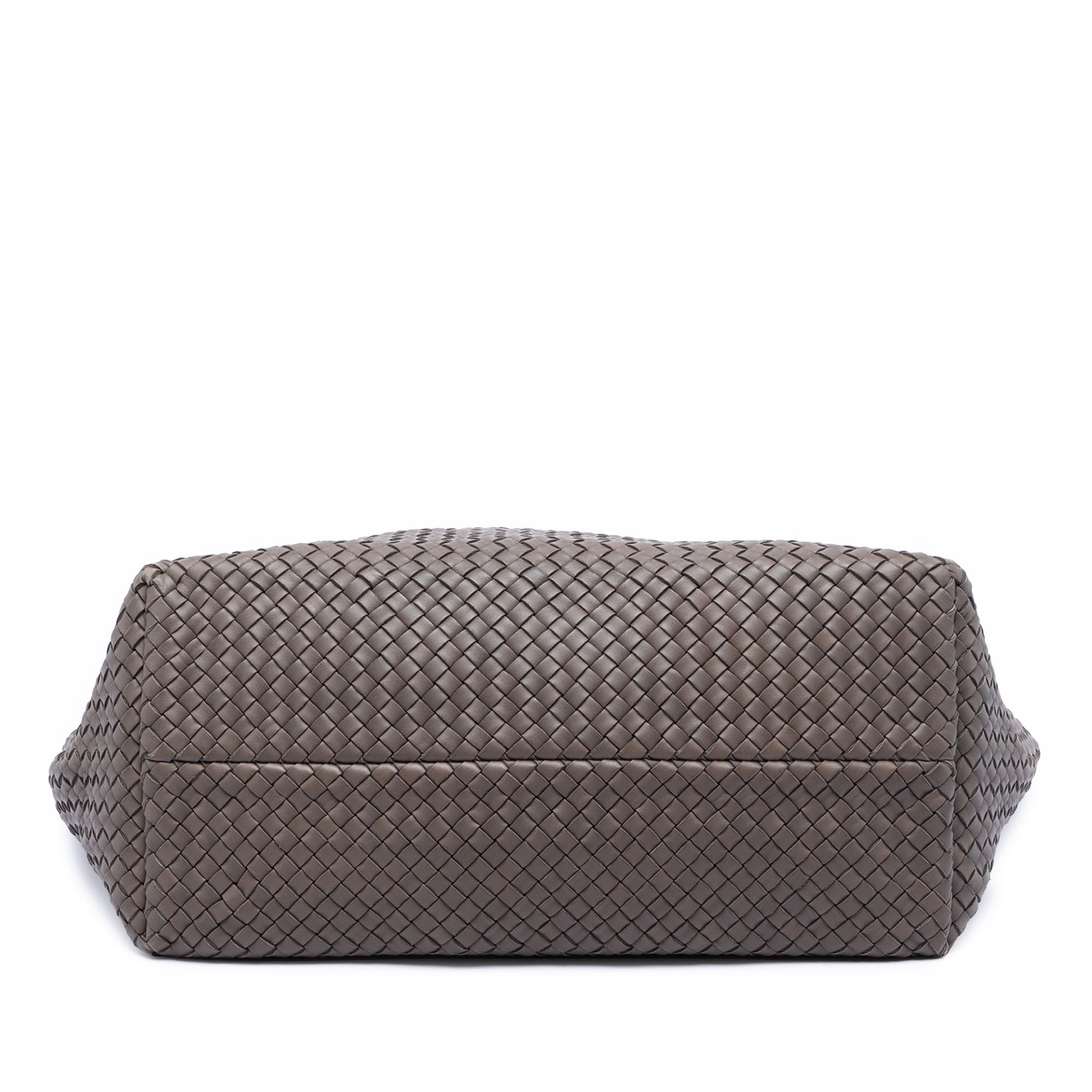 Large Lambskin Intreccio Cabat Tote - Image 3