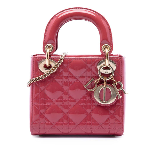 Mini Patent Cannage Lady Dior - Image 1