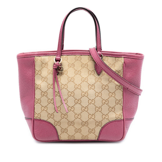 Small GG Canvas Bree Satchel - Image 1
