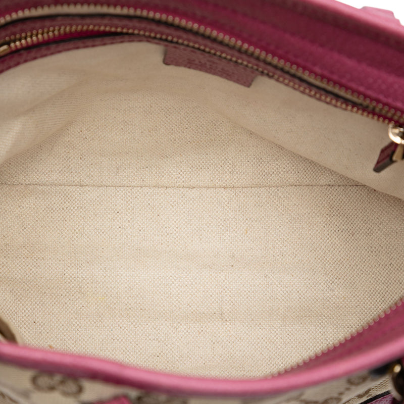 Small GG Canvas Bree Satchel - Image 4
