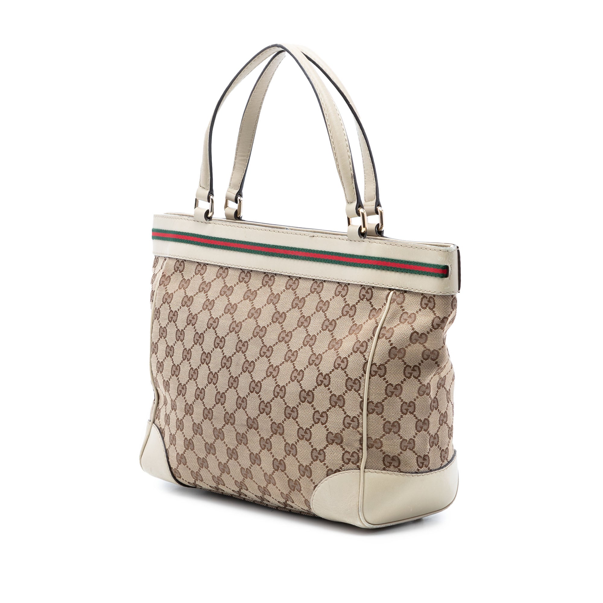 GG Canvas Web Mayfair Tote - Image 2