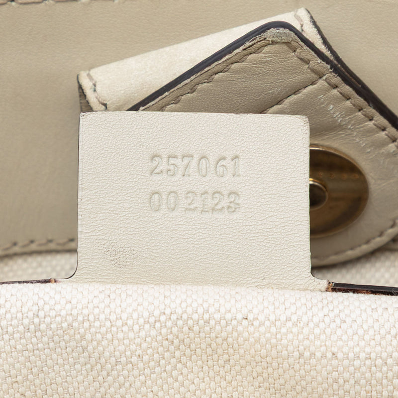 GG Canvas Web Mayfair Tote - Image 6