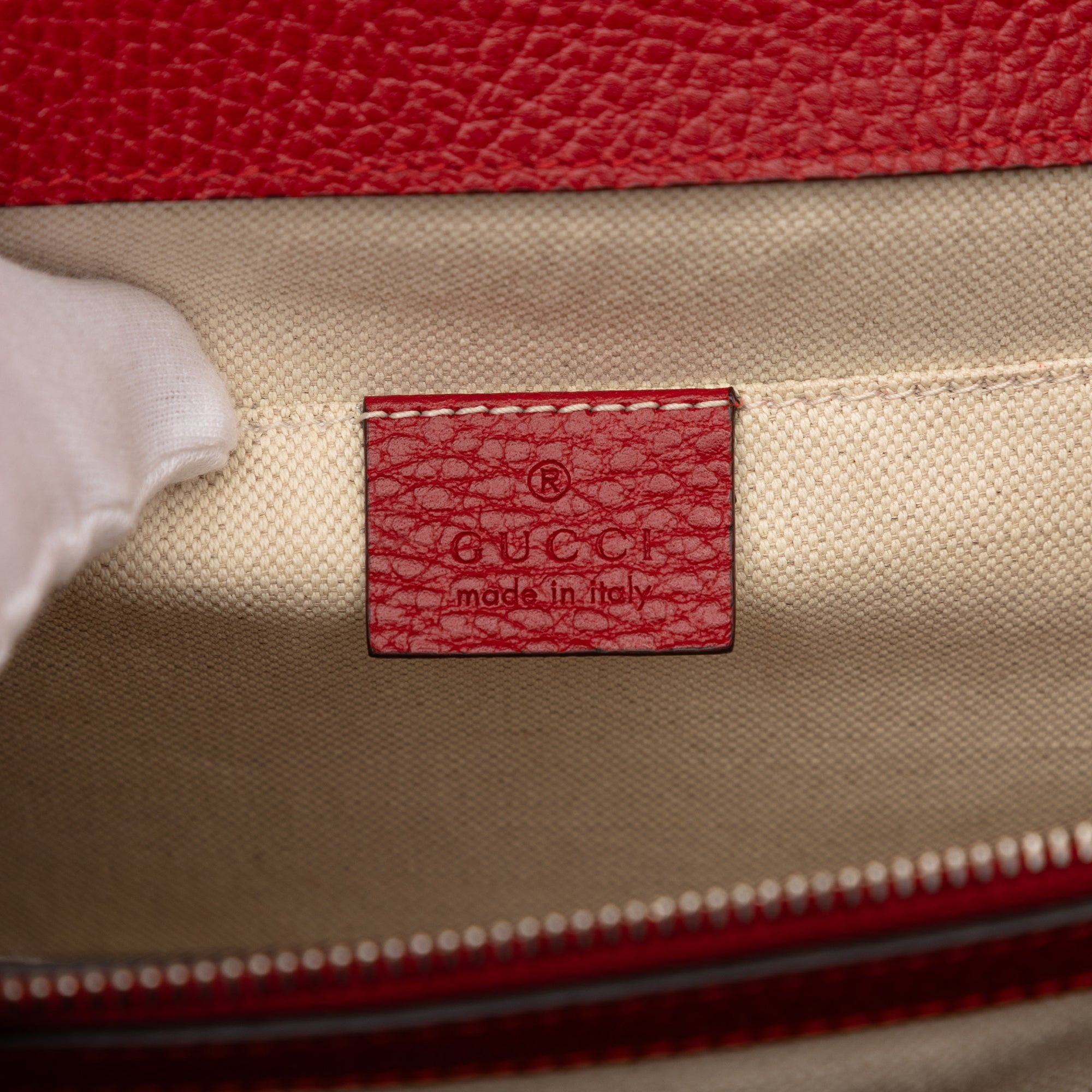 Medium Calfskin Bamboo Dionysus Web Satchel - Image 5