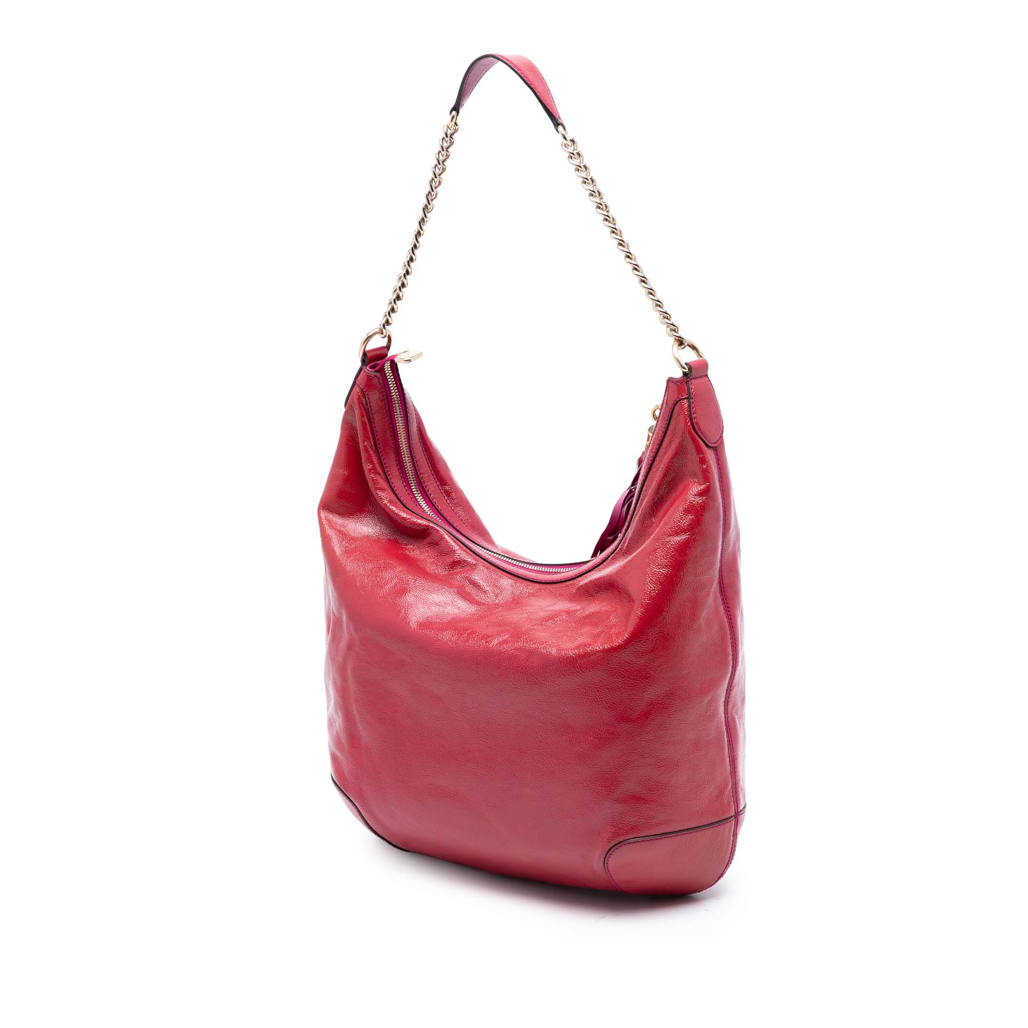 Patent Soho Shoulder Bag - Image 2