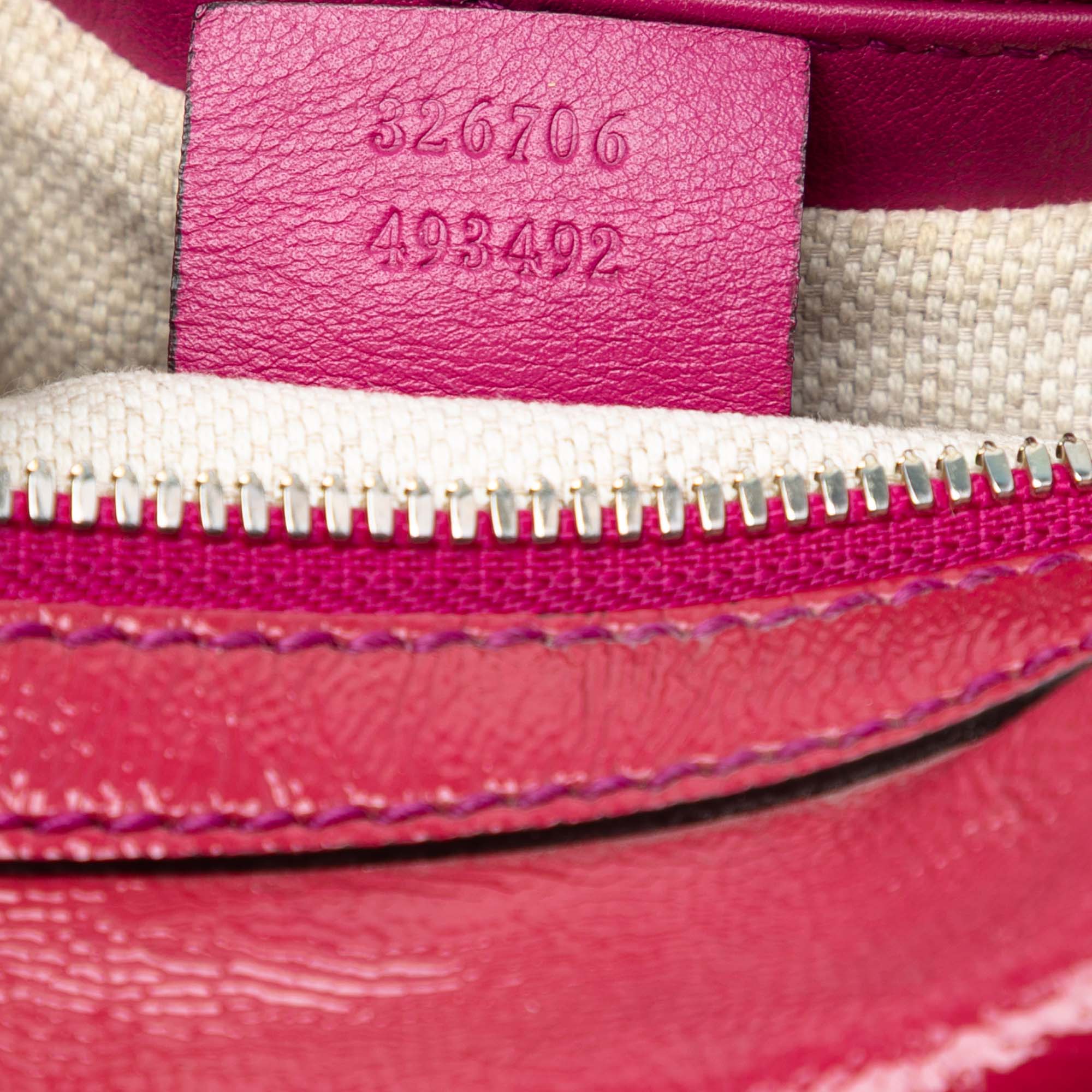 Patent Soho Shoulder Bag - Image 6