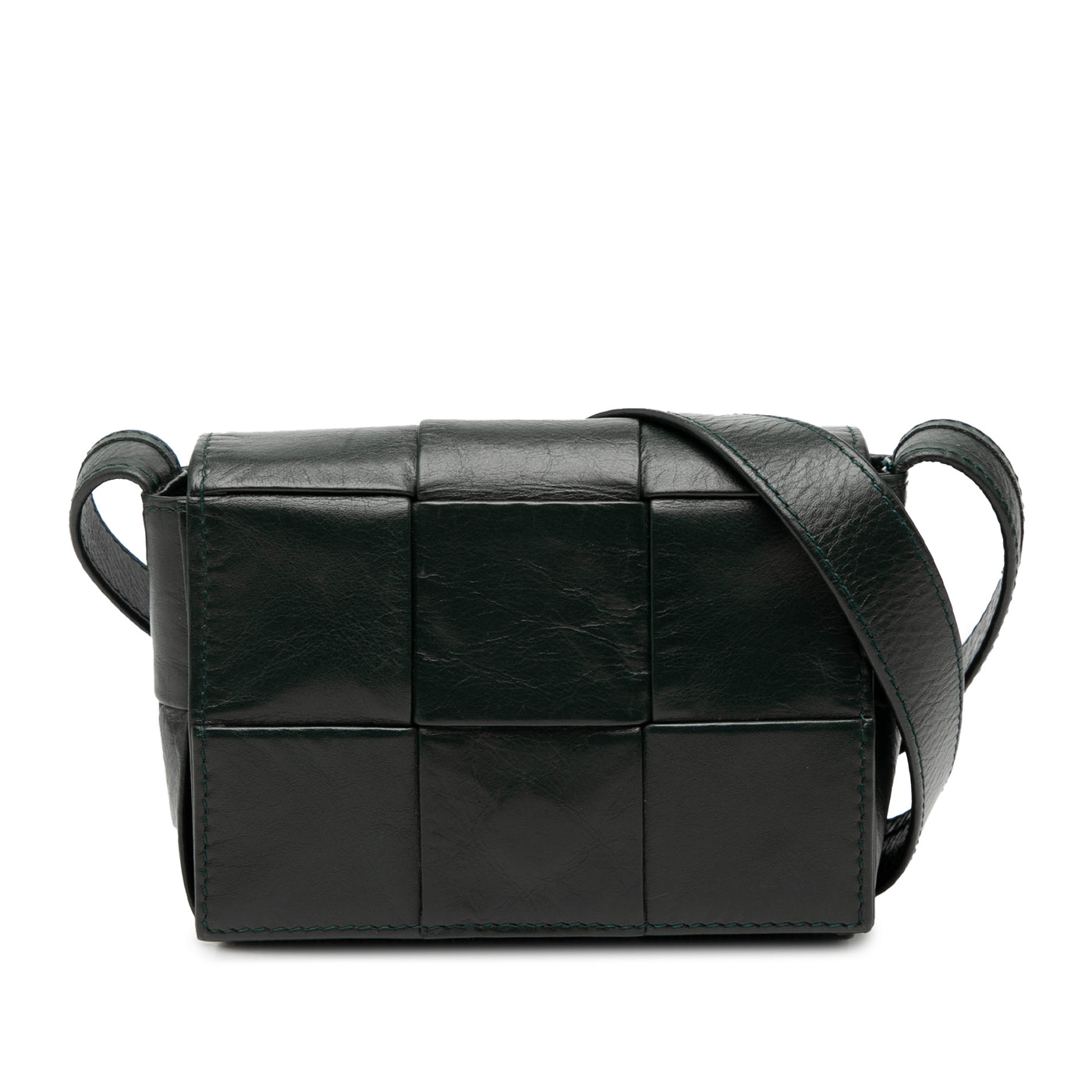 Candy Nappa Intrecciato Cassette Crossbody - Image 1