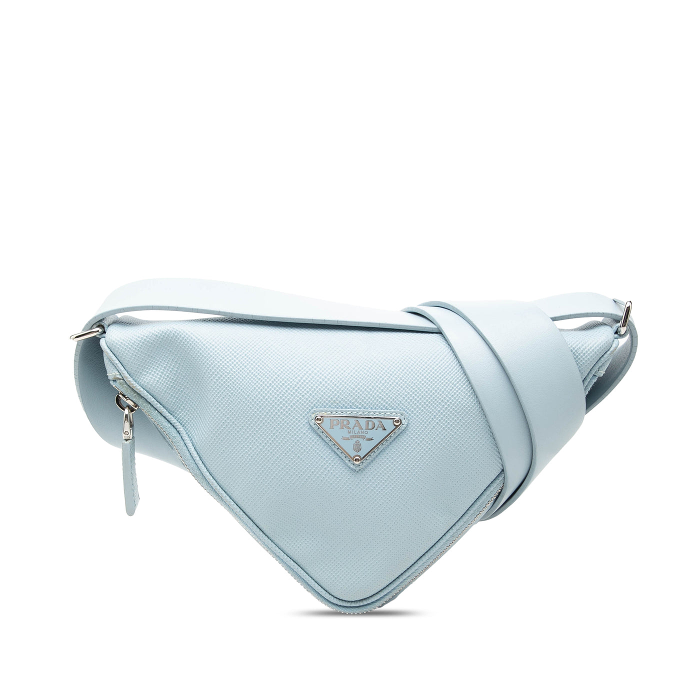 Saffiano Cuir Triangle Convertible Shoulder Bag - Image 1