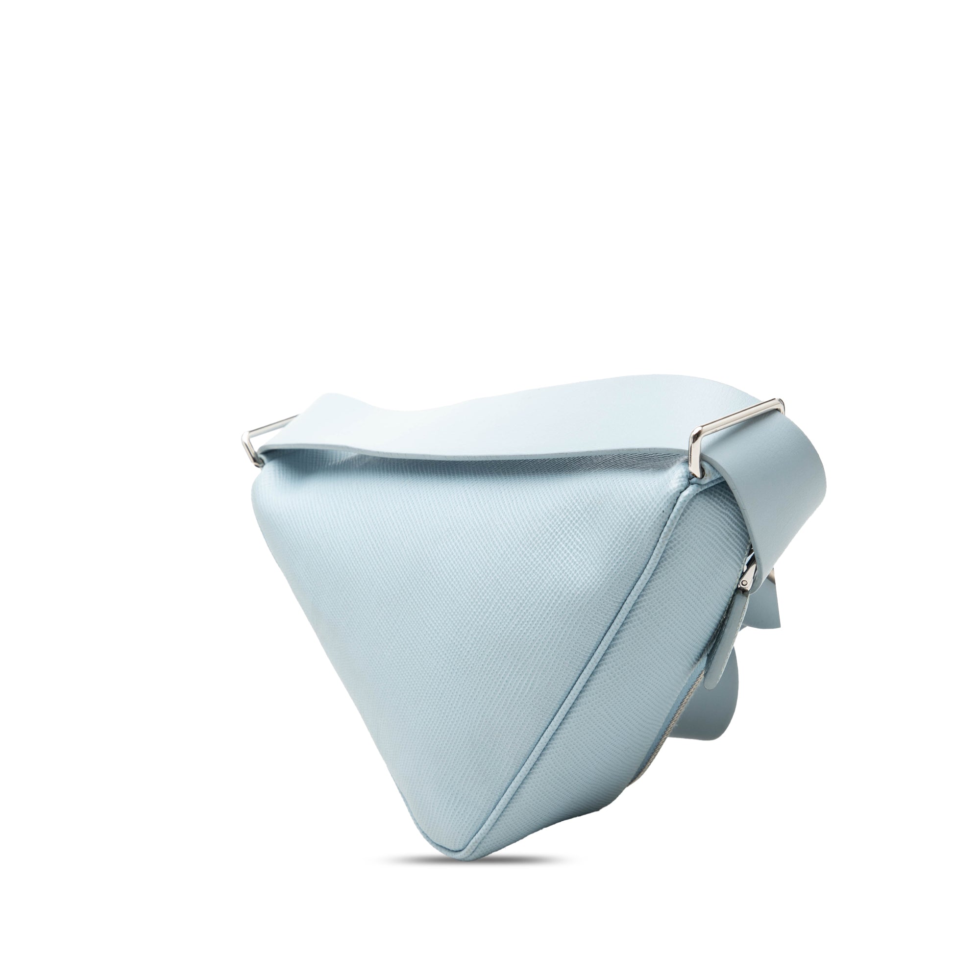 Saffiano Cuir Triangle Convertible Shoulder Bag - Image 2