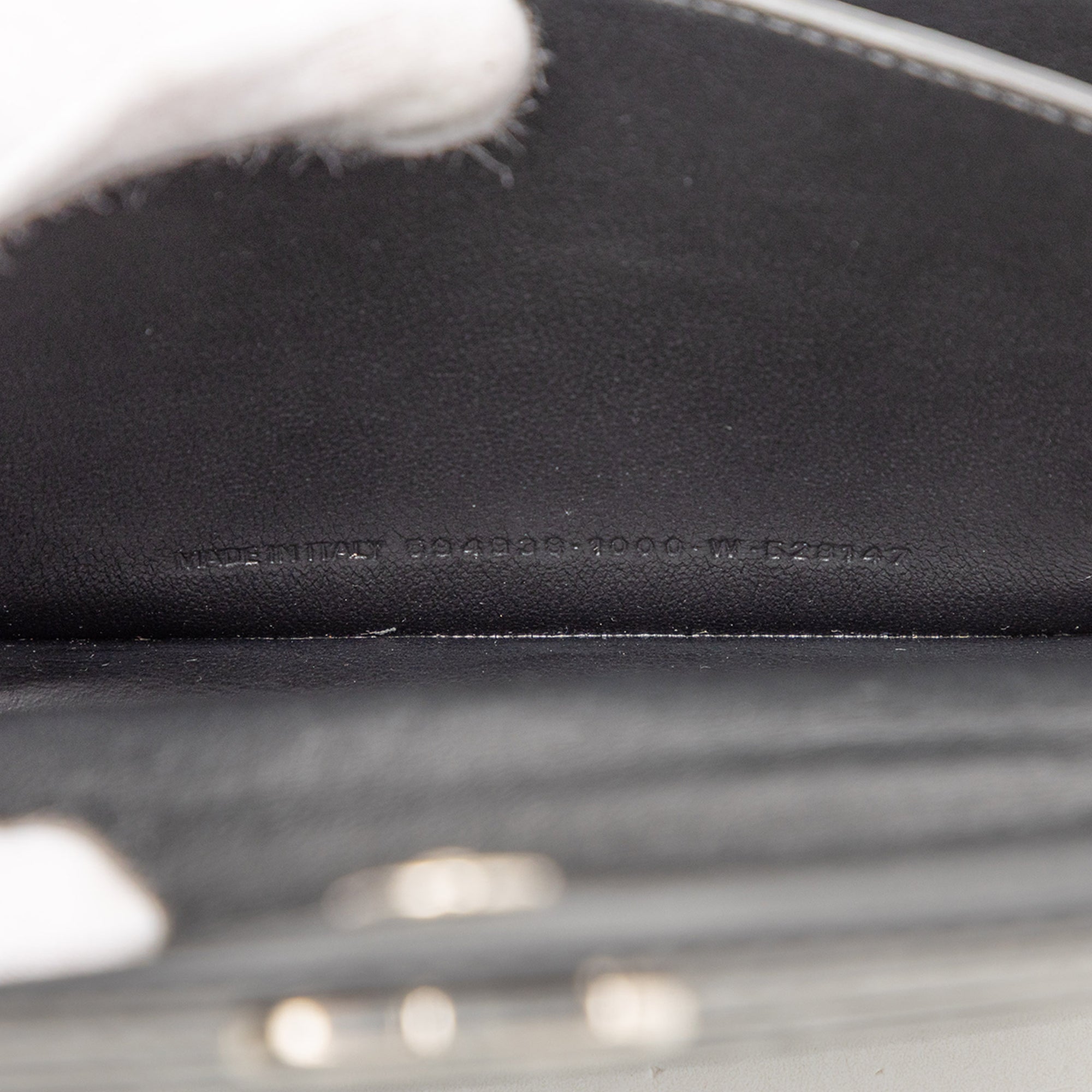 Croc Embossed Leather Sharp Belt Bag XS - Image 6