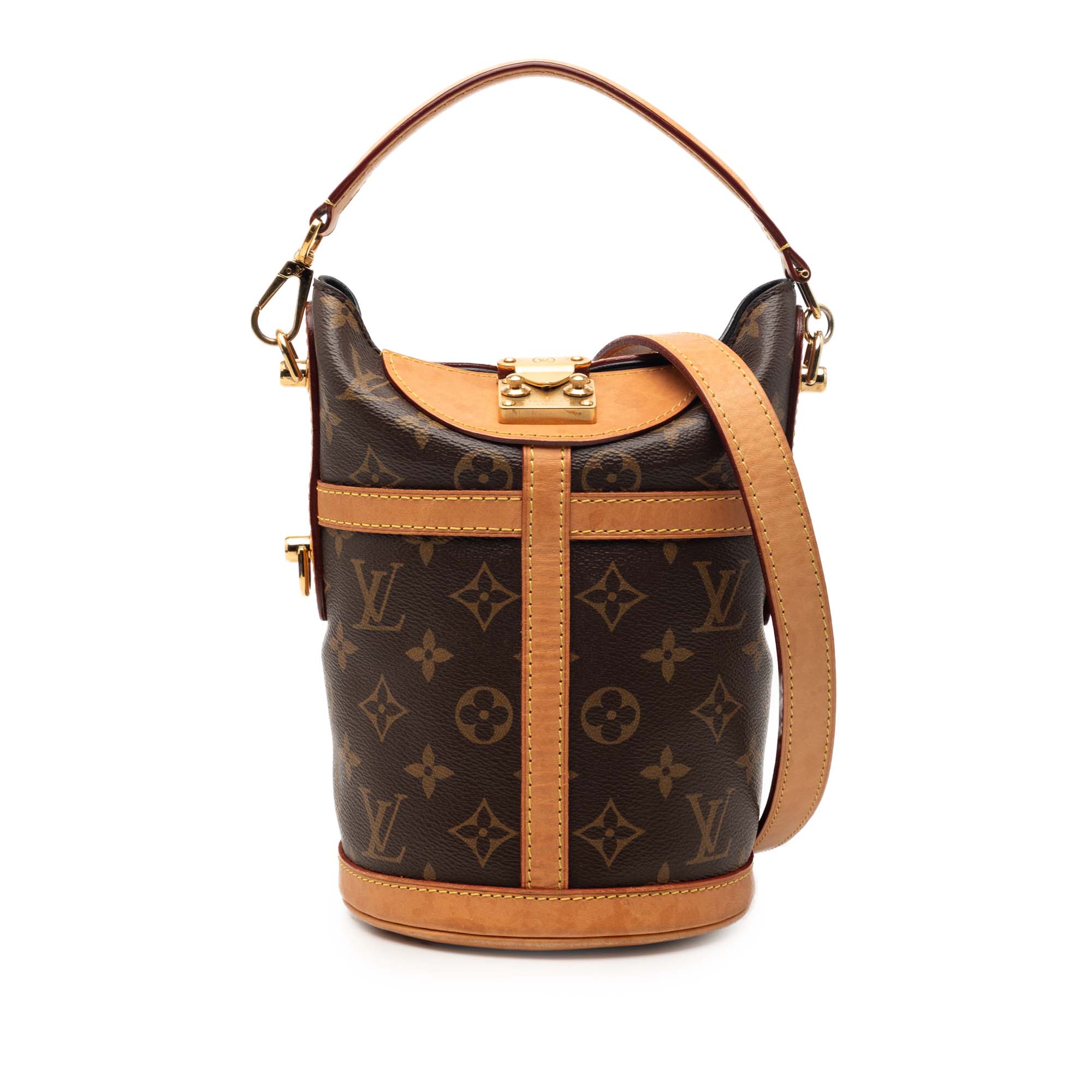 Monogram Duffle Bucket Bag - Image 1