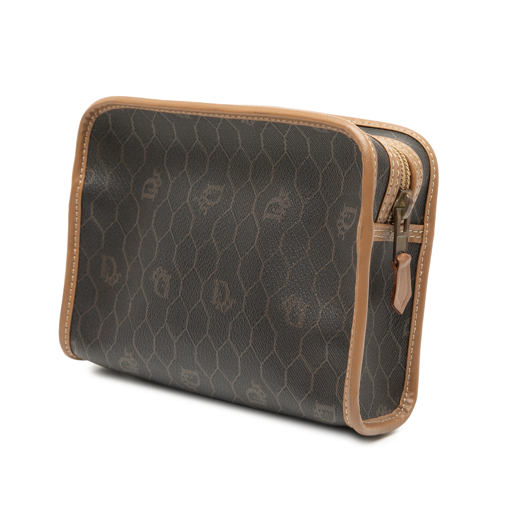 Honeycomb Coated Canvas Pouch - Image 2