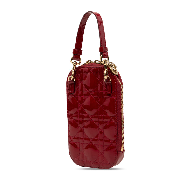 Patent Cannage Lady Dior Call In Phone Holder - Image 2