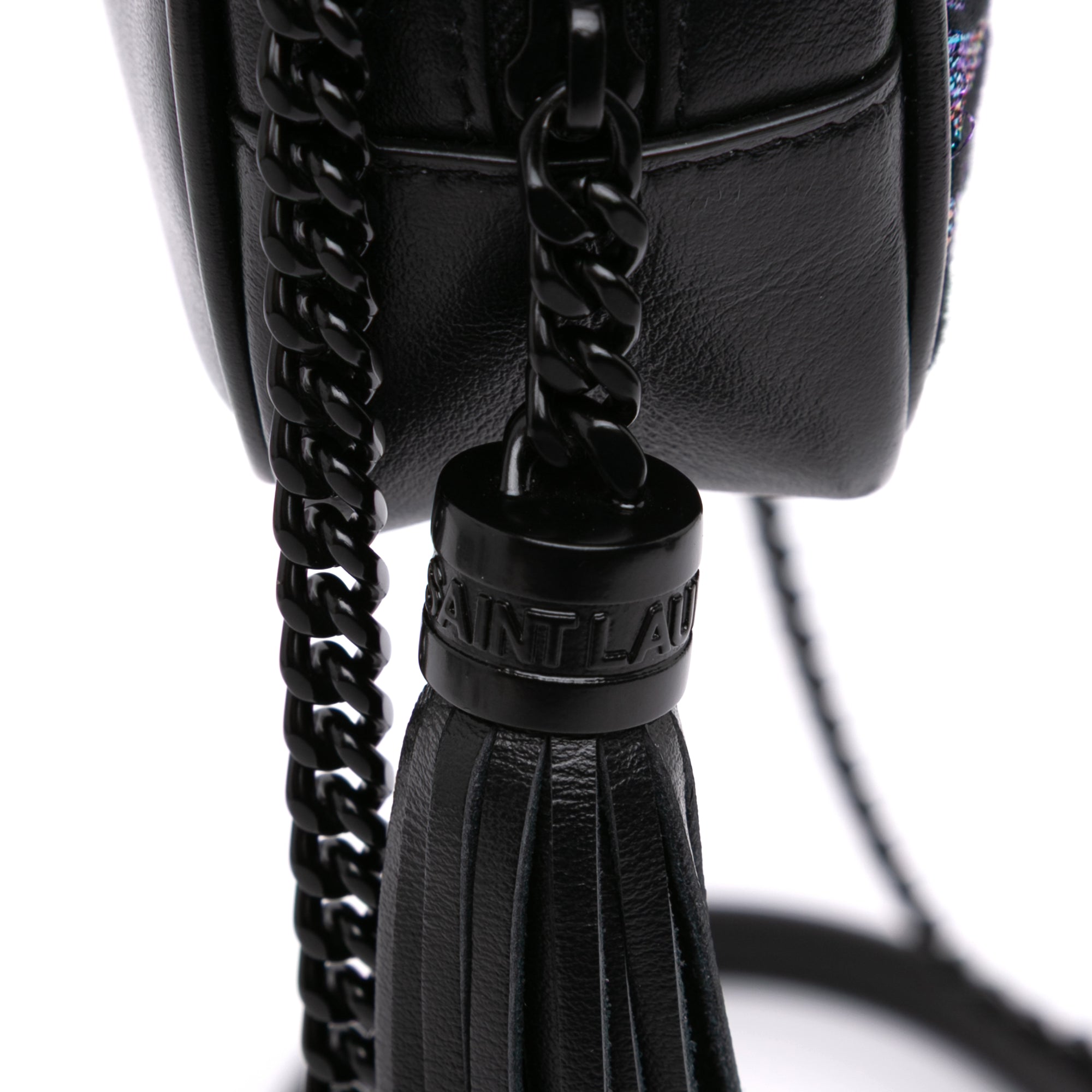 Canvas Metallic Tiger Print Monogram Lou Camera Bag - Image 10