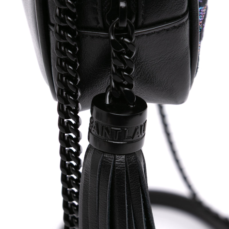 Canvas Metallic Tiger Print Monogram Lou Camera Bag - Image 10