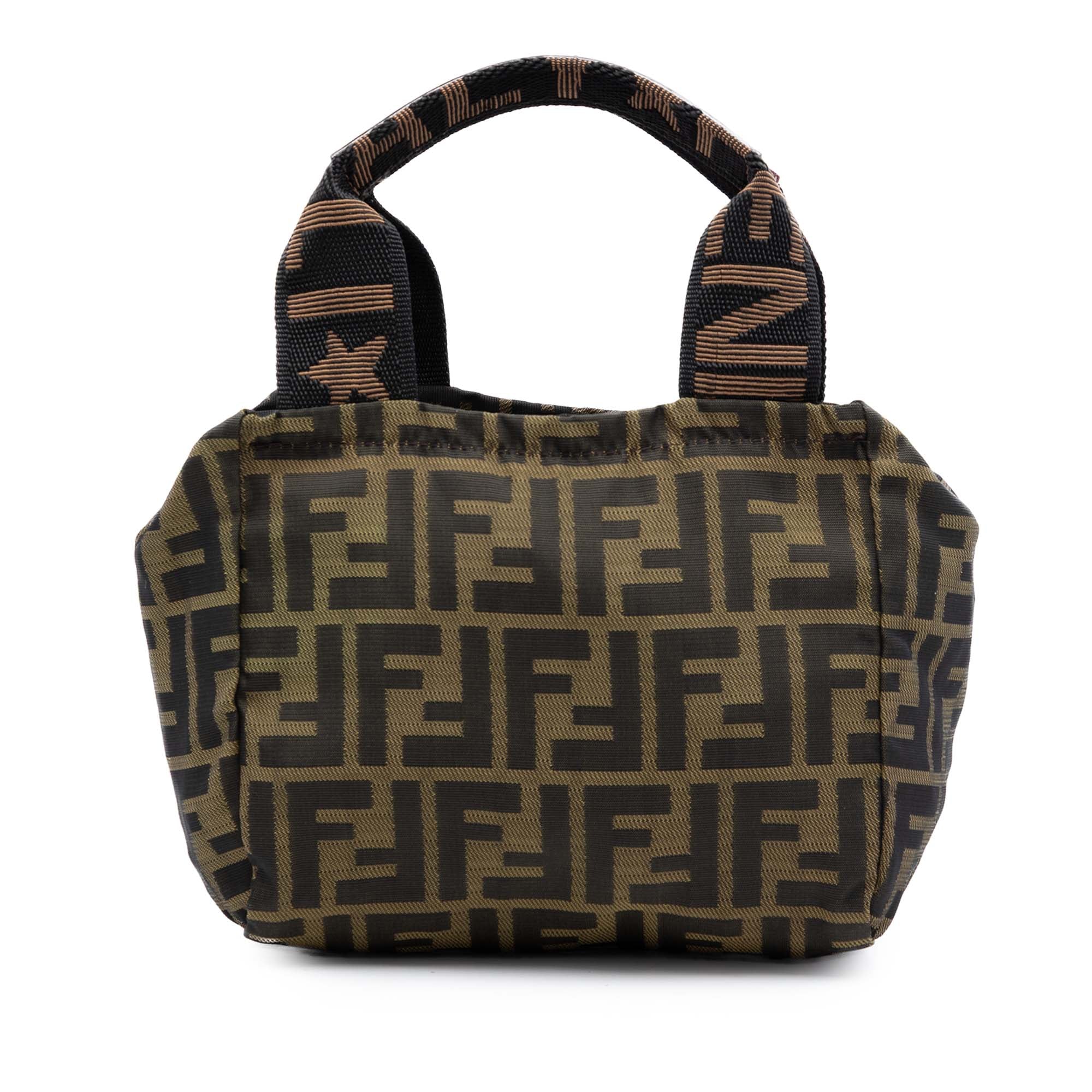 Mini Zucca Canvas Handbag - Image 1
