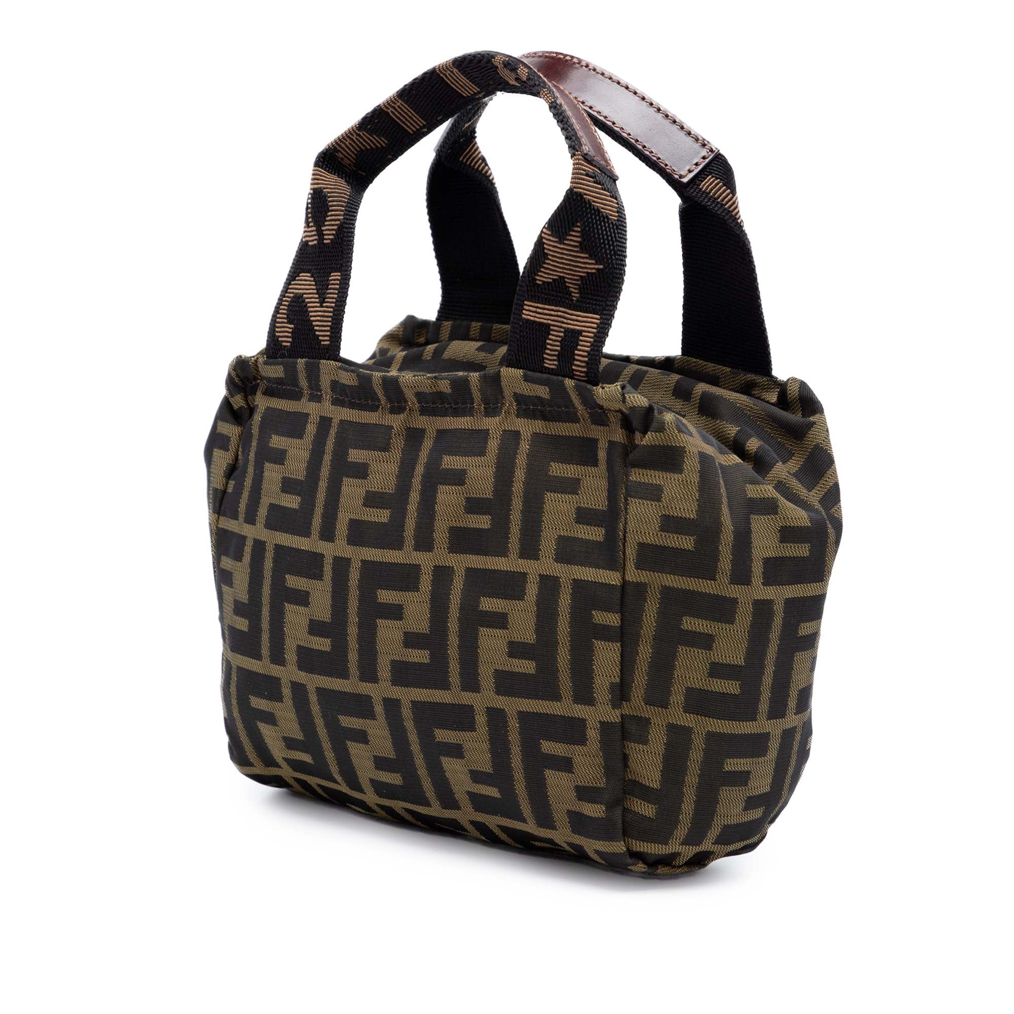 Mini Zucca Canvas Handbag - Image 2
