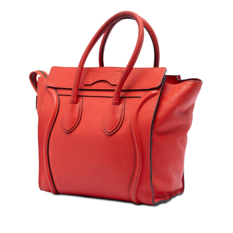 Micro Leather Luggage Tote - Image 2