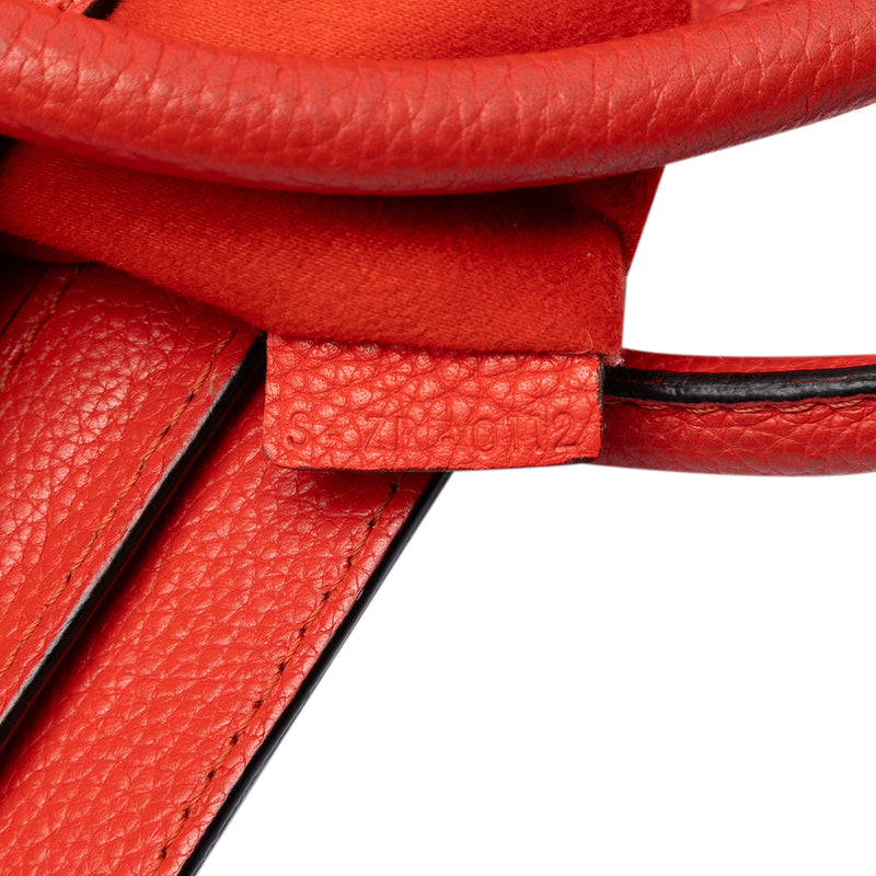 Micro Leather Luggage Tote - Image 5