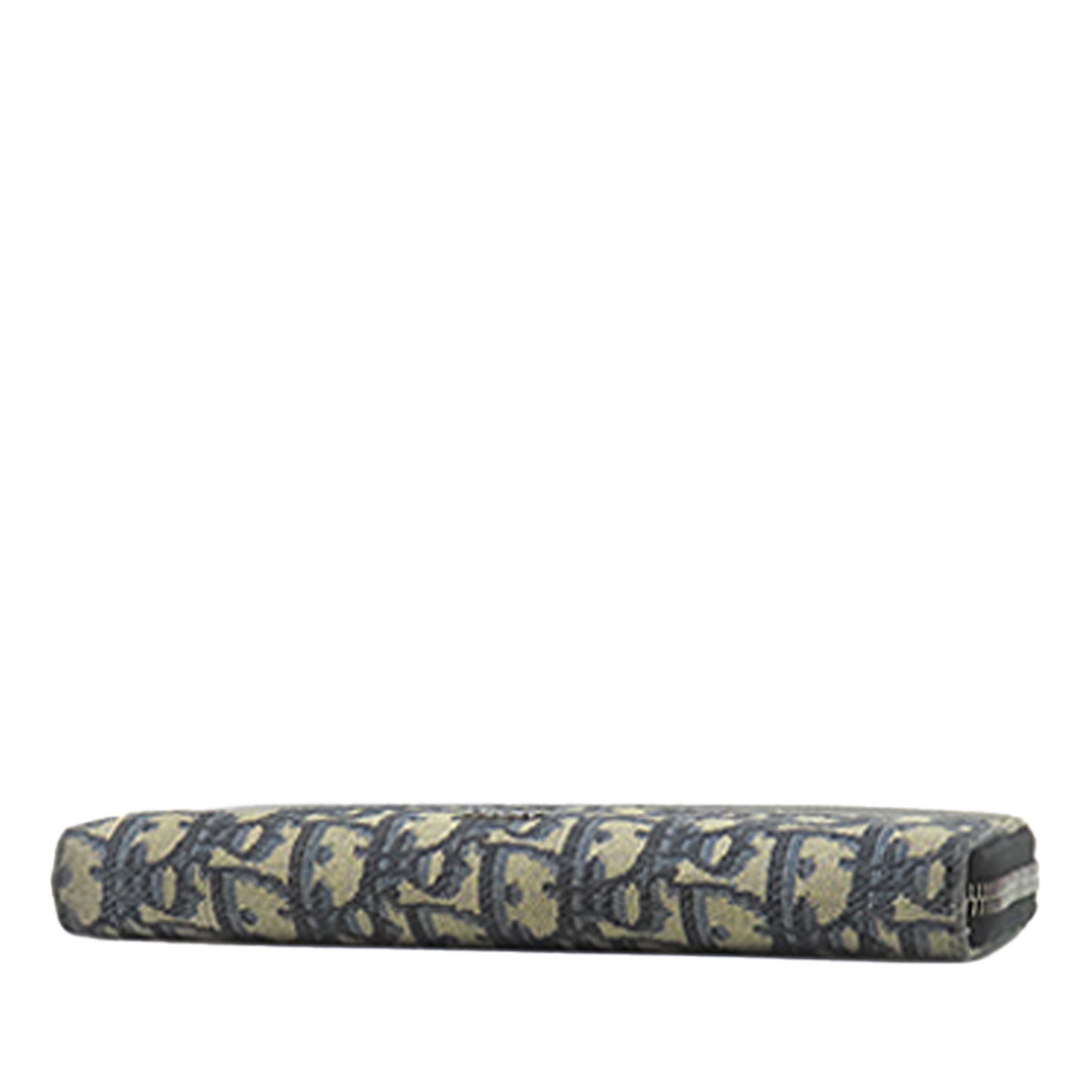 Oblique Canvas and Leather Saddle Zippy Wallet - Image 3