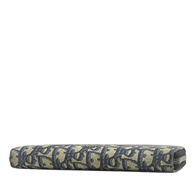 Oblique Canvas and Leather Saddle Zippy Wallet - Image 3