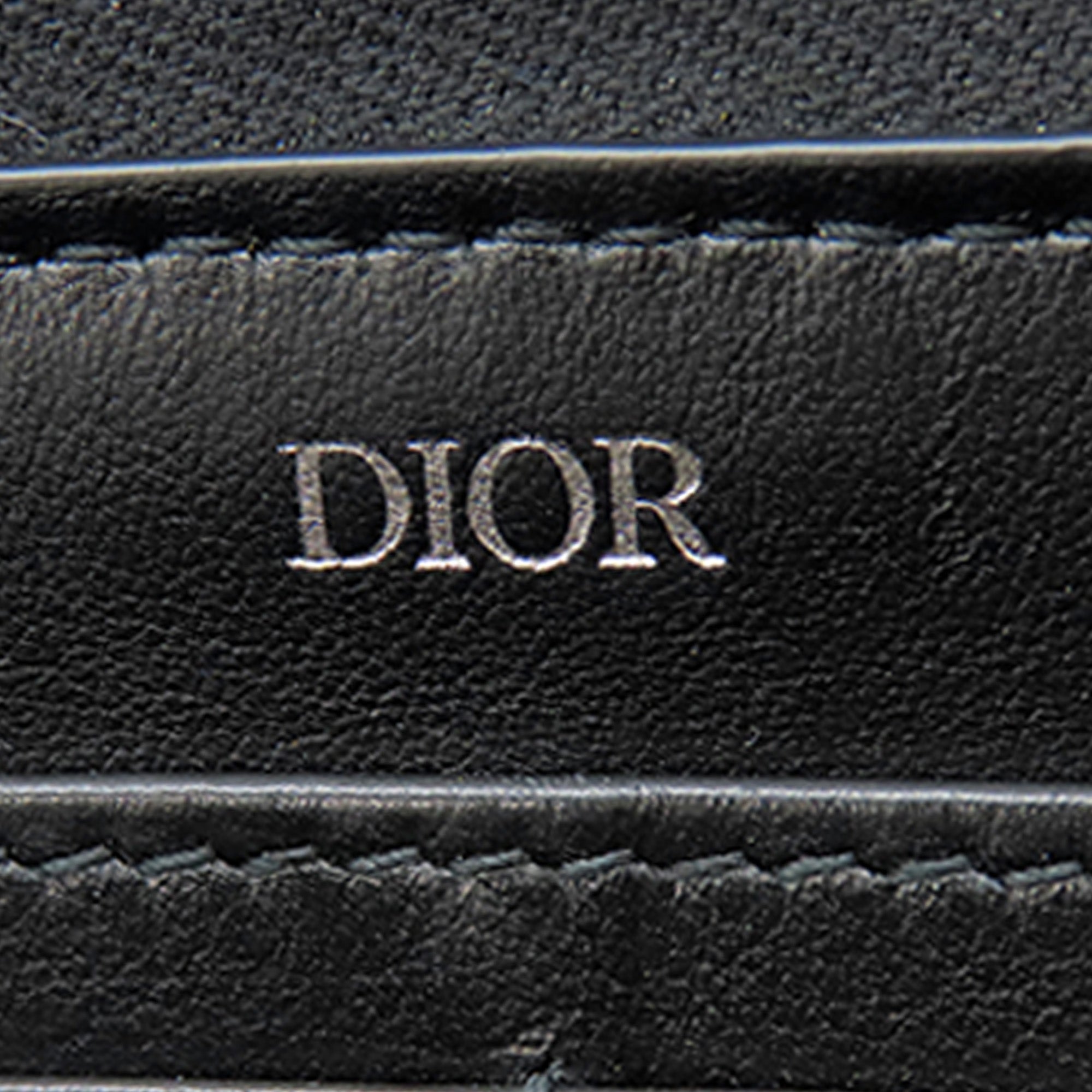 Oblique Canvas and Leather Saddle Zippy Wallet - Image 5