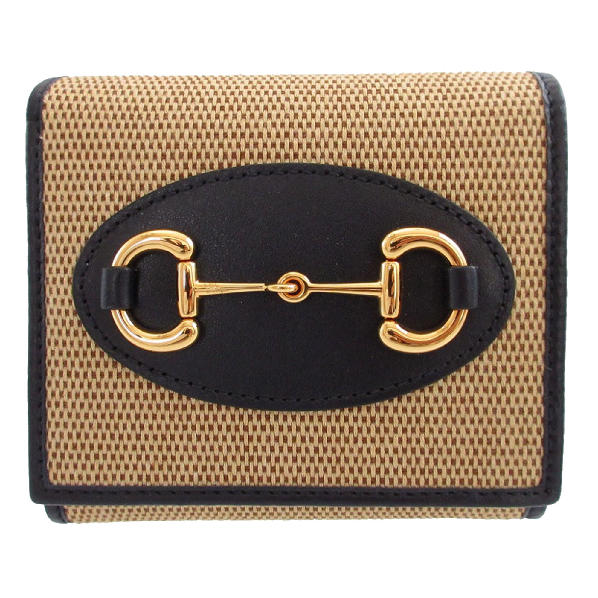 Canvas Horsebit 1955 Bifold Wallet - Image 1