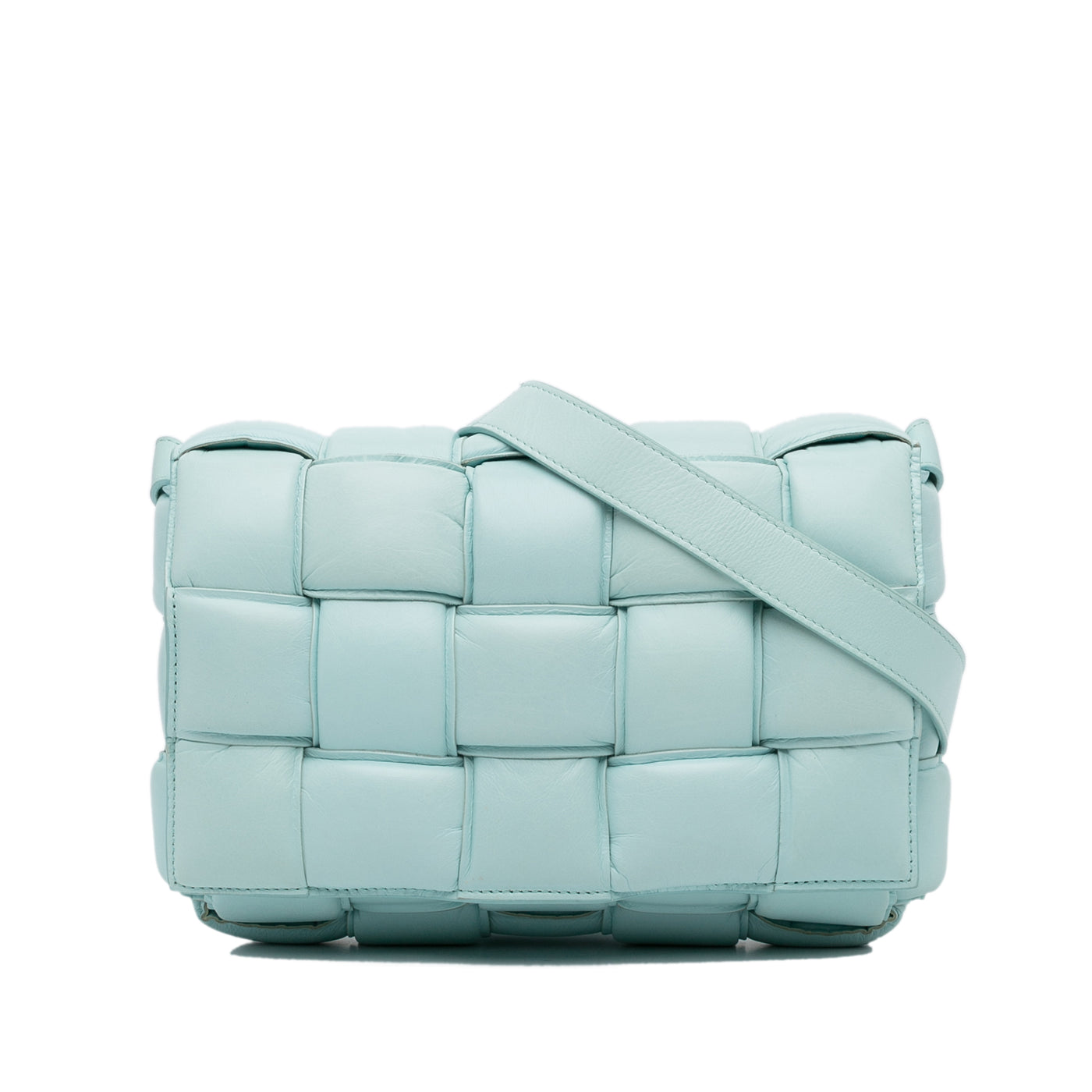Nappa Intrecciato Padded Cassette Crossbody - Image 1