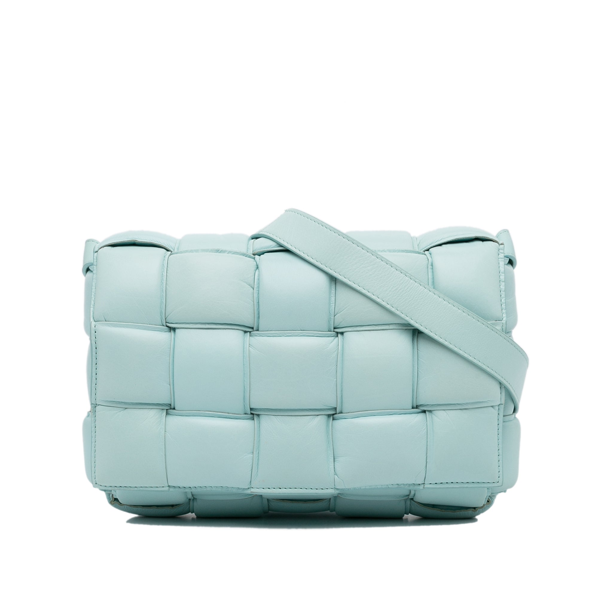Nappa Intrecciato Padded Cassette Crossbody - Image 1