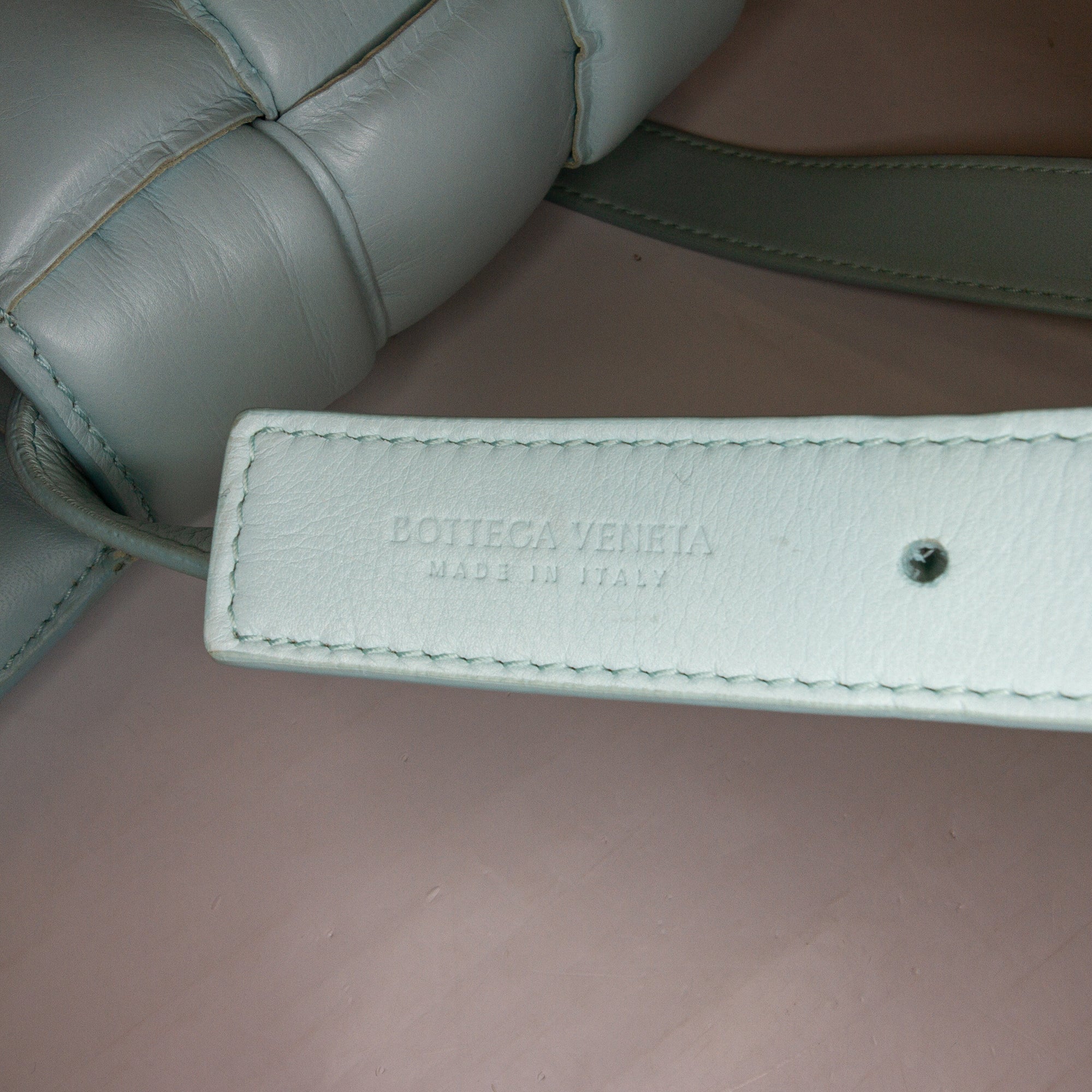 Nappa Intrecciato Padded Cassette Crossbody - Image 10