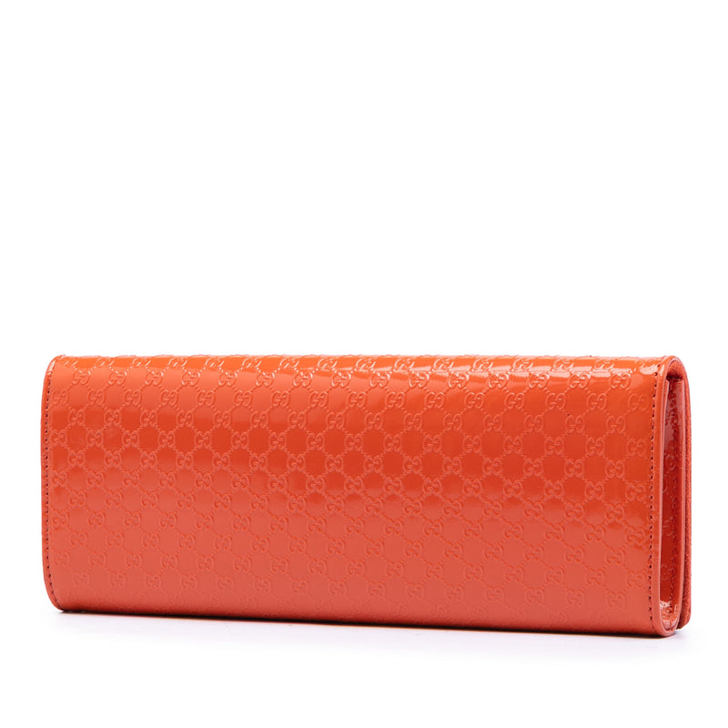 Microguccissima Patent Broadway Clutch - Image 2