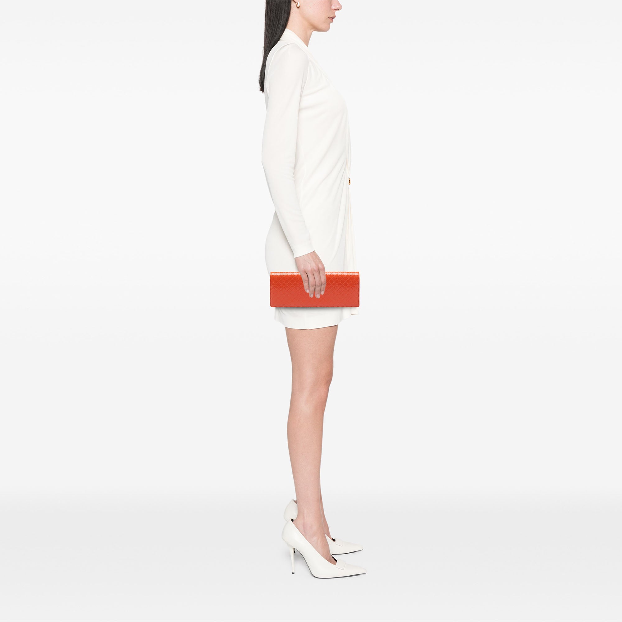 Microguccissima Patent Broadway Clutch - Image 5