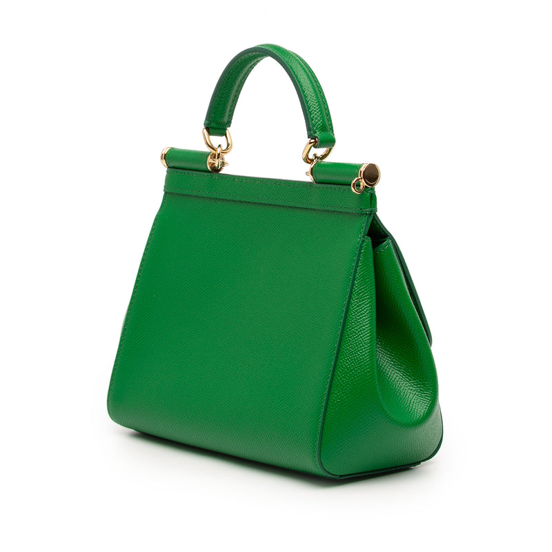 Small Dauphine Calfskin Miss Sicily Satchel - Image 2