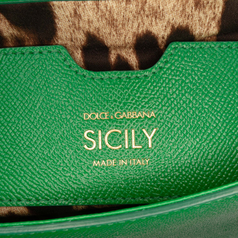Small Dauphine Calfskin Miss Sicily Satchel - Image 5