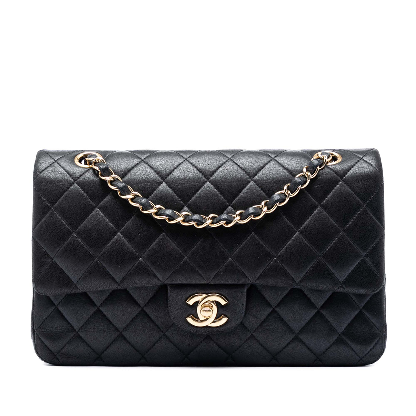 Medium Classic Lambskin Double Flap - Image 1