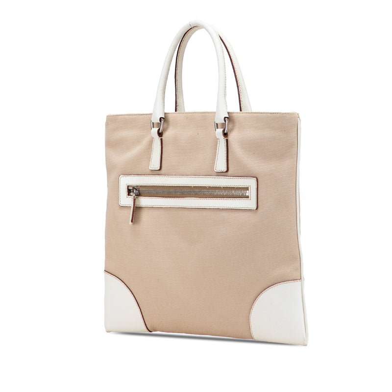 Cinghiale Trimmed Canvas Canapa Tote - Image 2