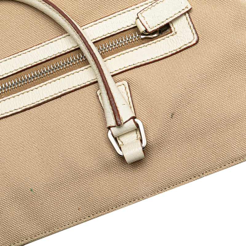 Cinghiale Trimmed Canvas Canapa Tote - Image 8