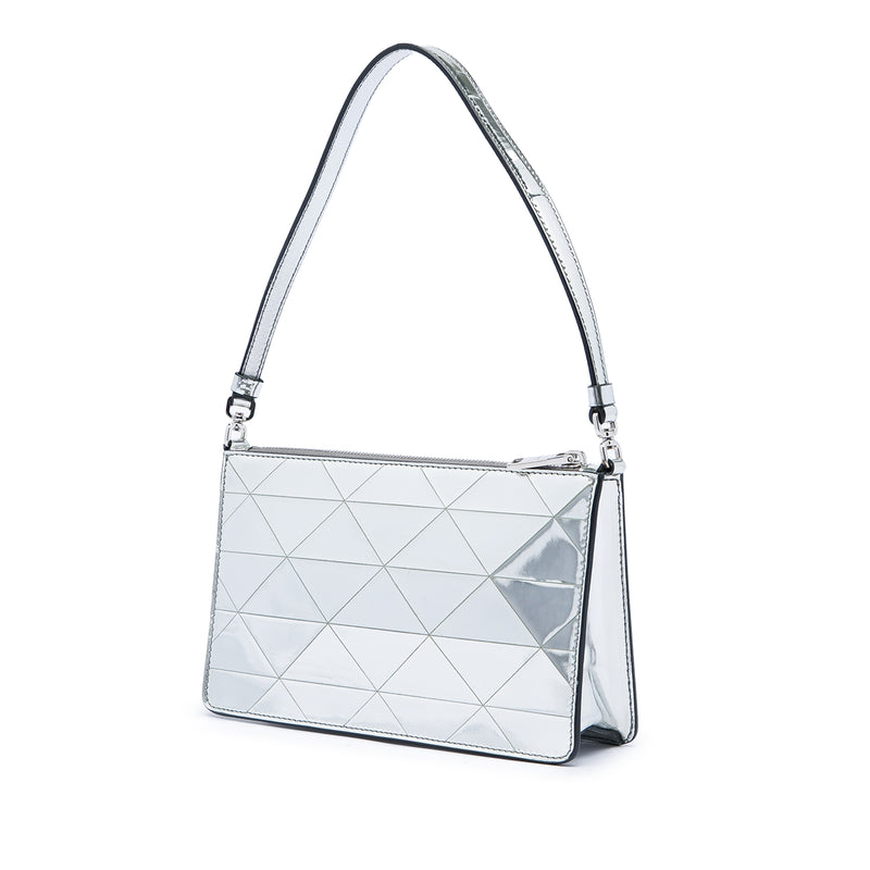 Mini Metallic Spazzolato Tria Shoulder Bag - Image 2